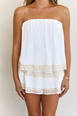 Island Dreamer Romper White