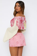 Desert Drifts Long Sleeve Top Oasis Bloom