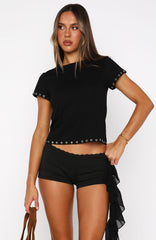 Back To Back Tee Black